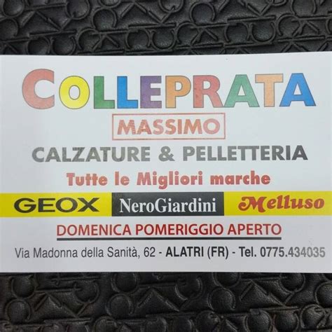 Colleprata Calzature a Alatri 